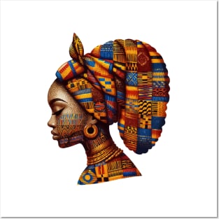 Traditional Kente African Black Culture Pride Posters and Art